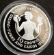 Turks Caicos Isl. 10 Cr 1985 Women Decade Silver Minted 1001 Pieces Only - Turks E Caicos (Isole)