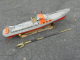 TRES BELLE ANCIENNE MAQUETTE NAVIGANTE VEDETTE SAUVETAGE S.A.R.  !!!!!!!! - Boats