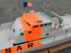 Delcampe - TRES BELLE ANCIENNE MAQUETTE NAVIGANTE VEDETTE SAUVETAGE S.A.R.  !!!!!!!! - Boten