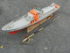 Delcampe - TRES BELLE ANCIENNE MAQUETTE NAVIGANTE VEDETTE SAUVETAGE S.A.R.  !!!!!!!! - Boats