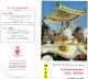 CARNAVAL  DE NICE  1969)  TRIPLE VOLET RECTO VERSO -PROGRAMMES , SUPERBE CHAR  ET SA MISS - Carnaval