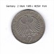GERMANY   2  MARK  1966 J   (KM # 116) - 2 Marcos