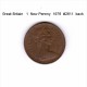 GREAT BRITAIN    1  NEW PENNY  1976   (KM # 915) - 1 Penny & 1 New Penny