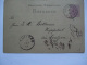 1884 GERMANY POSTCARD BIBERACH TO SALGAU - Lettres & Documents