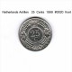 NETHERLAND ANTILLES    25  CENTS  1999   (KM # 35) - Netherlands Antilles