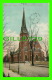 MANCHESTER, NH - ST JOSEPH'S CATHEDRAL - TRAVEL IN 1907 - 3/4 BACK -  SOUVENIR POST CARD CO - - Manchester