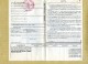 Gendarmerie VP - Titre De Permission Gendarme Délivré Par 33ème R A POITIERS - Visa Gendarmerie Au Verso - Policia
