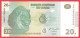 Congo - 20 Francs 2003 UNC / Papier Monnaie - Congo - République Démocratique Du Congo & Zaïre