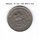 MALAYSIA    50  SEN  1990   (KM # 53) - Malesia