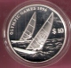 FIJI 10 DOLLAR 1995 OLYMPIC GAMES 1996 SILVER PROOF SAILING - Fidji