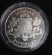 LATVIAN 10  Lats Silver Collector Coin The 75th Anniversary Of The State Of LATVIA PROOF - FIRST SILVER COIN - Lettonie
