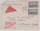 Enveloppe  Avec  Oblitération Le Havre Port + 1ère Liaison Postale Aérienne Sté Air Bleu 20 Juillet 1936 - 1921-1960: Période Moderne