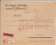 AMOUNT 70, AGRICULTURE, BUDAPEST, MACHINE STAMPS ON REGISTERED COVER, 1941, HUNGARY - Lettres & Documents