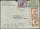 BELGIUM CONGO To USA SHABUNDA Cancellation Air Cover VF - Cartas & Documentos