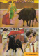 Lot Of 5 Toreros Toreador - Bull Bulfight - El Cordobes - VG Condition - All 5 Scans - 5 - 99 Postcards