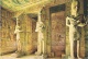 ABU SIMBEL - Hypostyle Hall In The Great Temple, Salle Des Piliers Dans Le Grand Temple - Circulée En 1975, 2 Scans - Tempel Von Abu Simbel