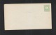 Hungary Stationery Cover 3 Filler Green Unused - Postal Stationery