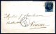 BELGIUM GAND TO VERURNE Classic Cover 1863 VF - 1830-1849 (Belgica Independiente)