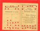 CARTE DE RAVITAILLEMENT DE TABAC MODELE 1943 SAINT GENOU INDRE DEBIT CAILLOU A CHATEAUROUX SECOURS NATIONAL ALIMENTATION - Documenti