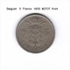 BELGIUM   5  FRANCS  1950  (KM # 134.1) - 5 Franc