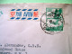 Taiwan 1966 Cover To England - Bird Flying Geese - Brieven En Documenten