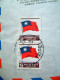 Taiwan 1986 Cover To England - Flags - Lettres & Documents