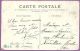 Timbre Semeuse Rouge 10c, Bord Numéro 0 - Cachet Poste 1911 - Sur CPA PARIS (75) Boulevard Des Italiens - Otros & Sin Clasificación