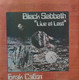 LP 33 RPM (12")  Black Sabbath  "  Live At Last  "  Russie - Hard Rock & Metal