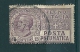 1913 1921  POSTA PNEUMATICA  10 + 15 C  2 Valori USATO - Pneumatische Post