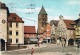 RHEINE - Westf. - Am Rathaus - Animation Avec Personnages - Circulée En 1973, 2 Scans - Rheine