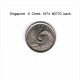 SINGAPORE   5  CENTS  1974  (KM # 2) - Singapore