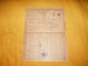 CARTE QUITTANCE INSTITUT D´ASSURANCE SOCIALE D´ALSACE ET DE LORRAINE / ANNEE 1932.  / 52 TIMBRES FISCAUX + CACHETS - Other & Unclassified