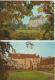 PEEBLESHIRE Scotland TRAQUAIR HOUSE Entrance And Forecourt 2 Cards - Peeblesshire