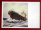 Soviet Tanker Sovetskaya Neft - By G. Chelak - History Of The Russian Navy - 1987 - Russia USSR - Unused - Tankers