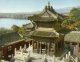 (333) China - Temple And Pagoda + Bridge And Lake - Buddhism