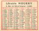 CALENDRIER  1934  Librairie Nourry Lyon    2 Scans - Formato Piccolo : 1921-40