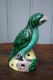 Delcampe - CHINE - Perroquet Vert En Céramique - XIXe - Signé - Art Asiatique