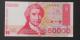 CROATIA  50000  DINARA  1993     -    (Nº02987) - Croatie