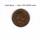 SUID AFRICA    1  CENT  1976  (KM # 82) - South Africa