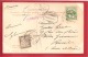N°Y&T 66 GRINDELWALD (CP TAXEE EN FRANCE)  Vers     FRANCE Le 16 AOUT1905 (2 SCANS) - Storia Postale