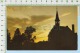 2 Strip  Of 3 Stamps Scott # 401  (  Eglise Grand-Pré Nouvelle Ecosse Canada ) Post Card Carte Postale 2 Scans - Storia Postale