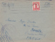 1945 MAROC FRANCHISE " CENTRE PREPARATION PERSONNEL NAVIGUANT" Lettre FM 1f50 Comme TAXE AVION Obl / Aviation Militaire - Lettres & Documents
