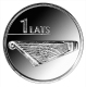 2013 Latvia Lettland Lettonia 2013 Lute Musical Instruments , Song Festival Coin 1 Lats UNC - Latvia