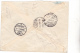 EGYPTE 1935 AIRMAIL COVER,MOHAMED AWAD CHARAF, SEND TOT ROMANIA NICE FRANKING 2 STAMPS . - Brieven En Documenten