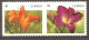 CANADA 2012 FLOWERS PAIR EX BOOKLET MNH - Neufs