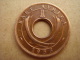 BRITISH EAST AFRICA USED ONE CENT COIN BRONZE Of 1955 KN. - East Africa & Uganda Protectorates