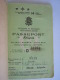 Belgïe Belgique Paspoort Passeport Reispas A Bayonne Juin 1940 Pour L´espagne Uitgereikt In Bayonne Voor Spanje WO2 - Documentos Históricos