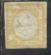 ANTICHI STATI ITALIANI ASI EMISSIONE PER LE PROVINCE NAPOLETANE 1861 : NAPOLI 20 GRANA GIALLO MH - Napels