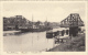 CPA RIVER, SHIPS, MOBILE BRIDGE, 3RD REICH CENSORED - Rendsburg