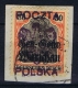 Poland: Local Overprints: Kalisz Type I, On German Occupation Stamps, Surcharge Wide Eagle - Used Stamps